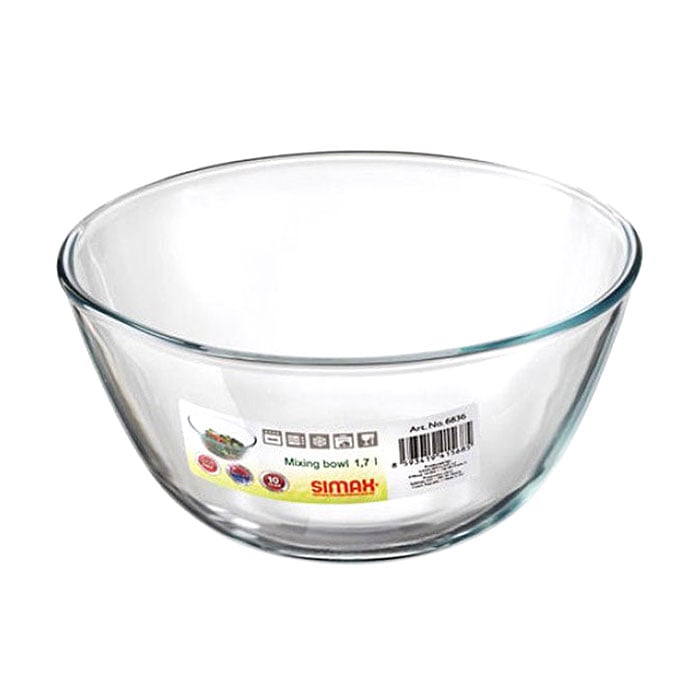 Миска Simax 6836 скляна, 1.7 л